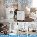 Airfire Dehumidifier, 50 Pint Dehumidifier with Drain Hose, Max 3500 Sq.Ft Dehumidifiers for Home Basement, 0.66 Gal Water Tank, Overflow Protection, Auto Defrost& Drain, Humidity Indicator