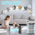 AIRFIRE Air Purifier, AP202 HEPA Air Purifiers for allergies & asthma, Wildfire, Pet Fur, Pollen, 1 PCS, White