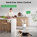 GCZ Air Purifiers for Allergies and Asthma, up to 1900 Sq.ft WiFi Air Purifier for Large Room, H13 True HEPA Filter Air Purifiers Remove 99.97% of Mold, Pet Hair, Smokers, Odors, Dust, Pollen, Odor