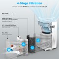 GCZ Air Purifier for Large Rooms, 2500 Sq. ft Smart WiFi Air Cleaner H13 True HEPA Filter Air Purifiers for Allergies and Asthma Remove 99.97% Pet Hair, Allergies, Smokers, Odors, Dust, Pollen