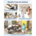 HEPA Air Purifiers for Allergies and Asthma up to 2400 Sq.ft, Air Purifiers for Bedroom with Washable Pre-Filter, AP307, All White HEPA Air Purifiers for Allergies and Asthma up to 2400 Sq.ft, Air Purifiers for Bedroom with Washable Pre-Filter, AP307, All White