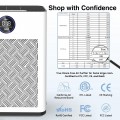 GCZ Air Purifier, up to 1900 Sq. ft Air Purifiers for Large Rooms, H14 True HEPA Filter Air Purifiers for Allergies and Asthma, Remove 99.99% Pet Hair, Mold, Dander, Smoke, Odor, Dust, Pollen