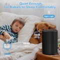 AIRFIRE HEPA Air Purifier for Home up to 1300 Sq.ft, Air Purifiers for Bedroom, Pet Dander&Odor, Dust, Pollen, Wildfire/Smoke, Model AP201, Black