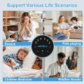 AIRFIRE HEPA Air Purifier for Home up to 1300 Sq.ft, Air Purifiers for Bedroom, Pet Dander&Odor, Dust, Pollen, Wildfire/Smoke, Model AP201, Black