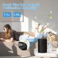 AIRFIRE HEPA Air Purifier for Home up to 1300 Sq.ft, Air Purifiers for Bedroom, Pet Dander&Odor, Dust, Pollen, Wildfire/Smoke, Model AP201, Black