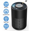 AIRFIRE HEPA Air Purifier for Home up to 1300 Sq.ft, Air Purifiers for Bedroom, Pet Dander&Odor, Dust, Pollen, Wildfire/Smoke, Model AP201, Black