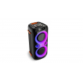 DR. J Professional Powerful Dual 6.5-inch Party Speaker with 2.1 CH, 160W Peak Output Support Wireless Mic, Rich Bass