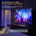 DR.J Professional Soundbar, 120W Sound Bar for TV, 2.1 CH Soundbar with Subwoofer, HDMI/Bluetooth 5.3/AUX/Optical Connection, Wired & Wireless Speakers with Colorful Backlight