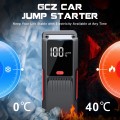 【2025 New】4200A 27000mAh Jump Starter | 10L Diesel & All Gas, 65W Car Charger & QC3.0 Fast Charge, GCZ 12 V Jump Box with LED Display