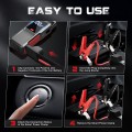 【2025 New】4200A 27000mAh Jump Starter | 10L Diesel & All Gas, 65W Car Charger & QC3.0 Fast Charge, GCZ 12 V Jump Box with LED Display