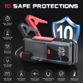 【2025 New】4200A 27000mAh Jump Starter | 10L Diesel & All Gas, 65W Car Charger & QC3.0 Fast Charge, GCZ 12 V Jump Box with LED Display
