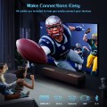 DR.J Professional Sound Bar for TV, 100W Soundbar with Dolby Digital, HDMI, Bluetooth 5.3