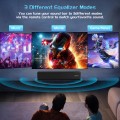 DR.J Professional Sound Bar for TV, 100W Soundbar with Dolby Digital, HDMI, Bluetooth 5.3