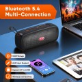 40W Portable Wireless Bluetooth Speaker, IPX7 Outdoor Loud Sound Deep Bass, Professional True Wireless Stereo Pairing for Home/Outdoor/Party/Beach, Birthday Gift(Black)