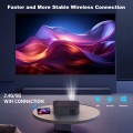 5G Wifi Projector with Bluetooth Native 1080P Projector, Full HD Projector Supported 4K , LCD Technology Home Theater Projector with HDMI Black