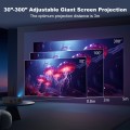 5G Wifi Projector with Bluetooth Native 1080P Projector, Full HD Projector Supported 4K , LCD Technology Home Theater Projector with HDMI Black