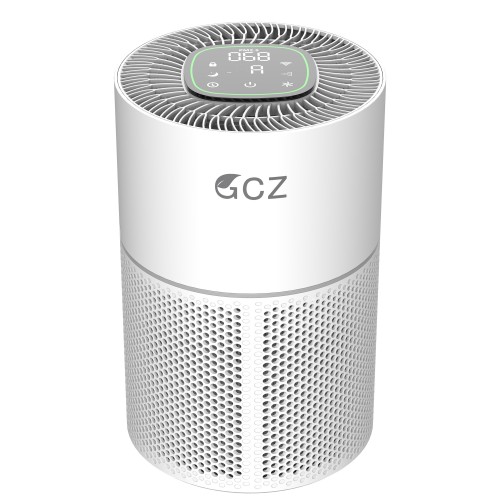 GCZ Air Purifier for Allergy and Asthma, Up to 1400 Sq.ft Air Purifier for Large Room, H13 True HEPA Filter Air Purifiers Remove 99.97% of Mold, Pet Hair, Smokers, Odors, Dust, Pollen, Odor